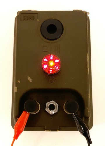 MILITARY ALARM DEVICE WATERPROOF NOISE SIGNAL TRAP GERMAN ARMY BUNDESWEHR BW - Picture 2 of 8
