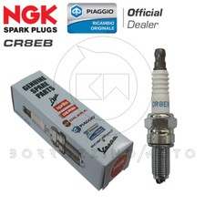 CANDELA NGK CR8EB ORIGINALE PIAGGIO VESPA ET4 125 1999 2000 2001 2002