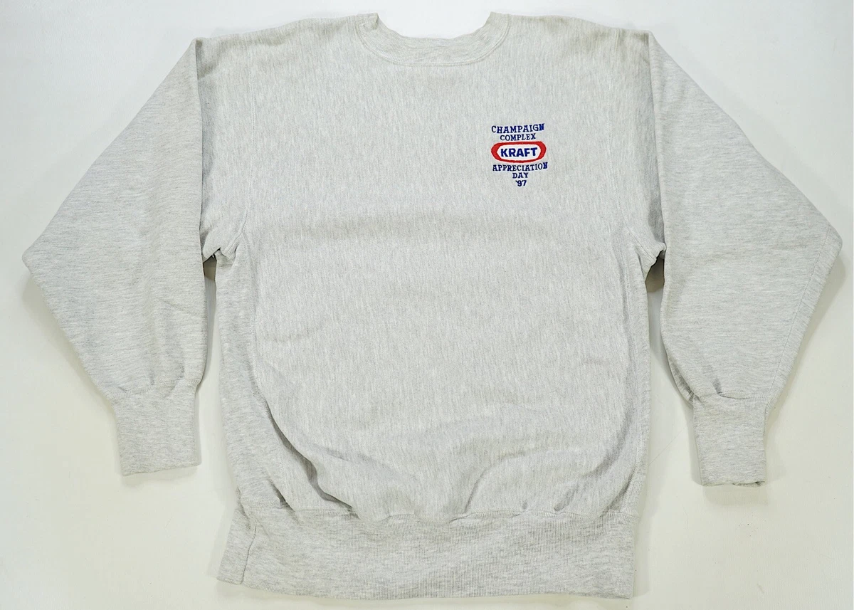 Rare VTG CHAMPION Kraft Champaign Complex 1997 Reverse Weave
