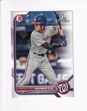 2022 Bowman DRAFT 1st BOWMAN ROOKIE RC BRENNER COX
