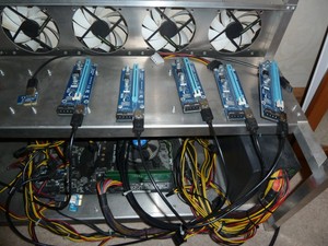 Crypto BITCOIN Mining Rig spares - Mother Board, Power ...