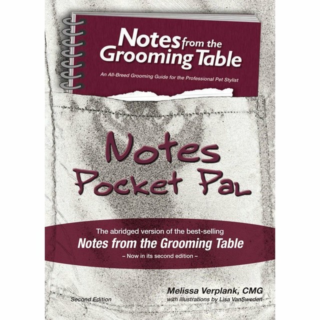 notes from the grooming table used