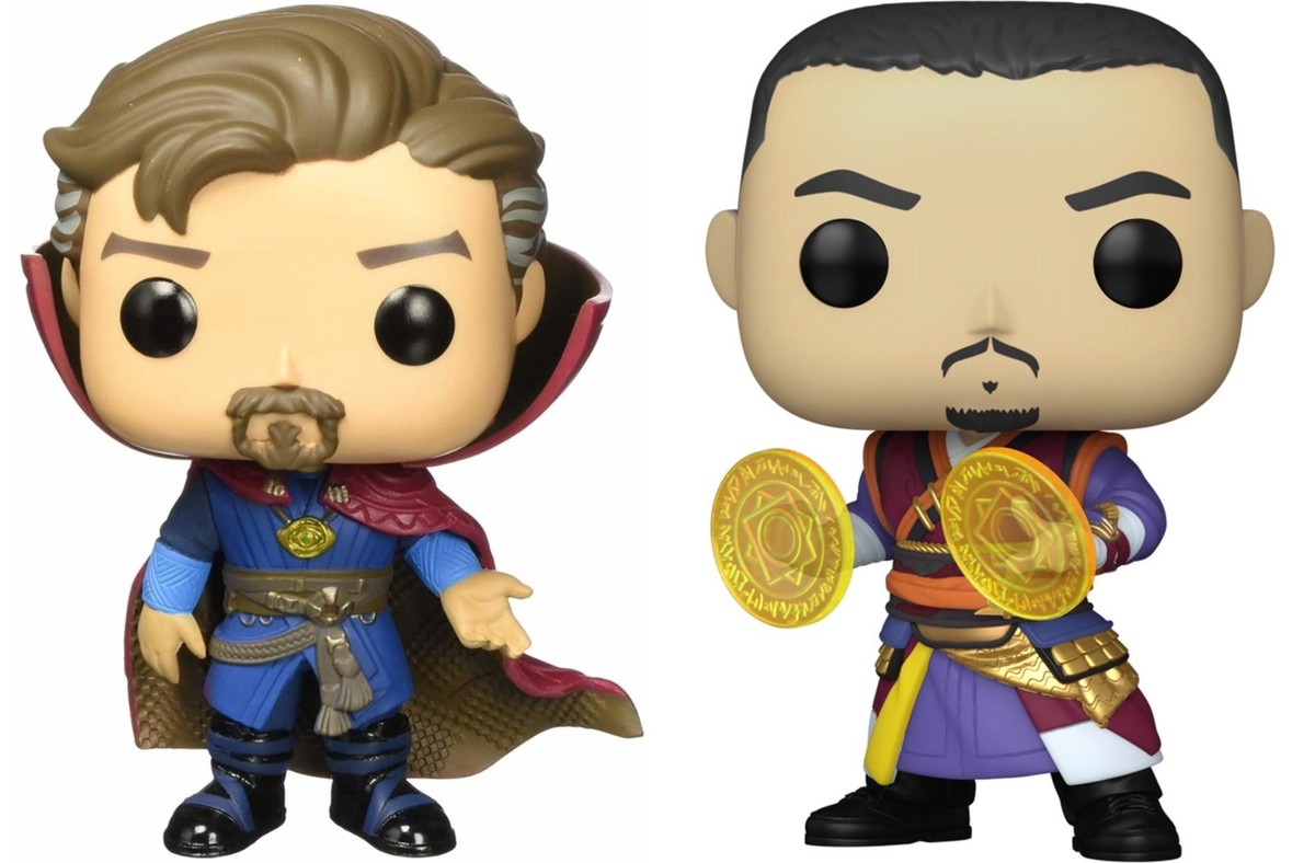 Funko pop WONG & DOCTOR STRANGE フィギュアセット Amazon.com: POP Marvel: Doctor Strange Multiverse of Madness