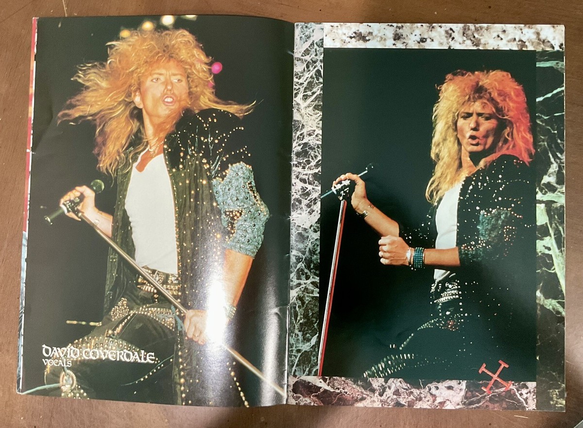 WHITESNAKE World Tour Book 1987-88 10”x13” | eBay