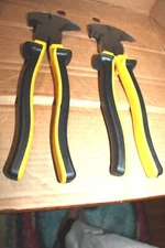 10.5" Heavy Duty Multi-Purpose FENCING PLIERS w/ Hammer Head - Lot of 2