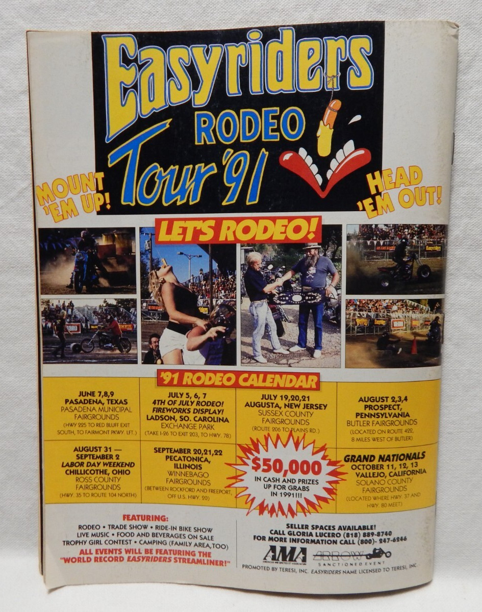 Easyrider Motorcycle Magazine 218 August 1991 (A)