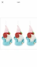 Winter Wonder Lane Gnome Decorative Ornaments, 3-Pack