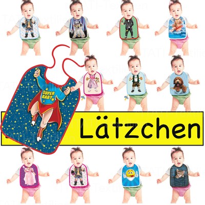 Baby Kinder Lätzchen - Viele Tolle Motive  (BB-00001)