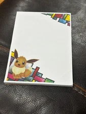 Eevee - NotePad - 47 sheets- Pokemon Official 2021 Printed in USA
