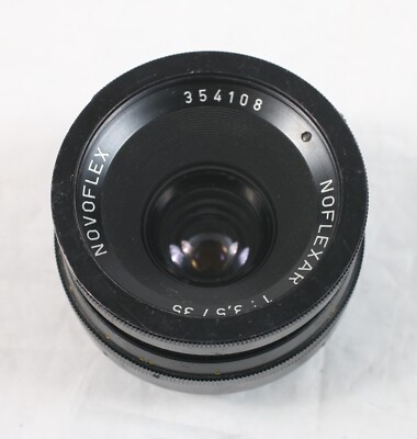 Novoflex Noflexar 35mm f/3.5 M43 Mount Lens Rare | eBay
