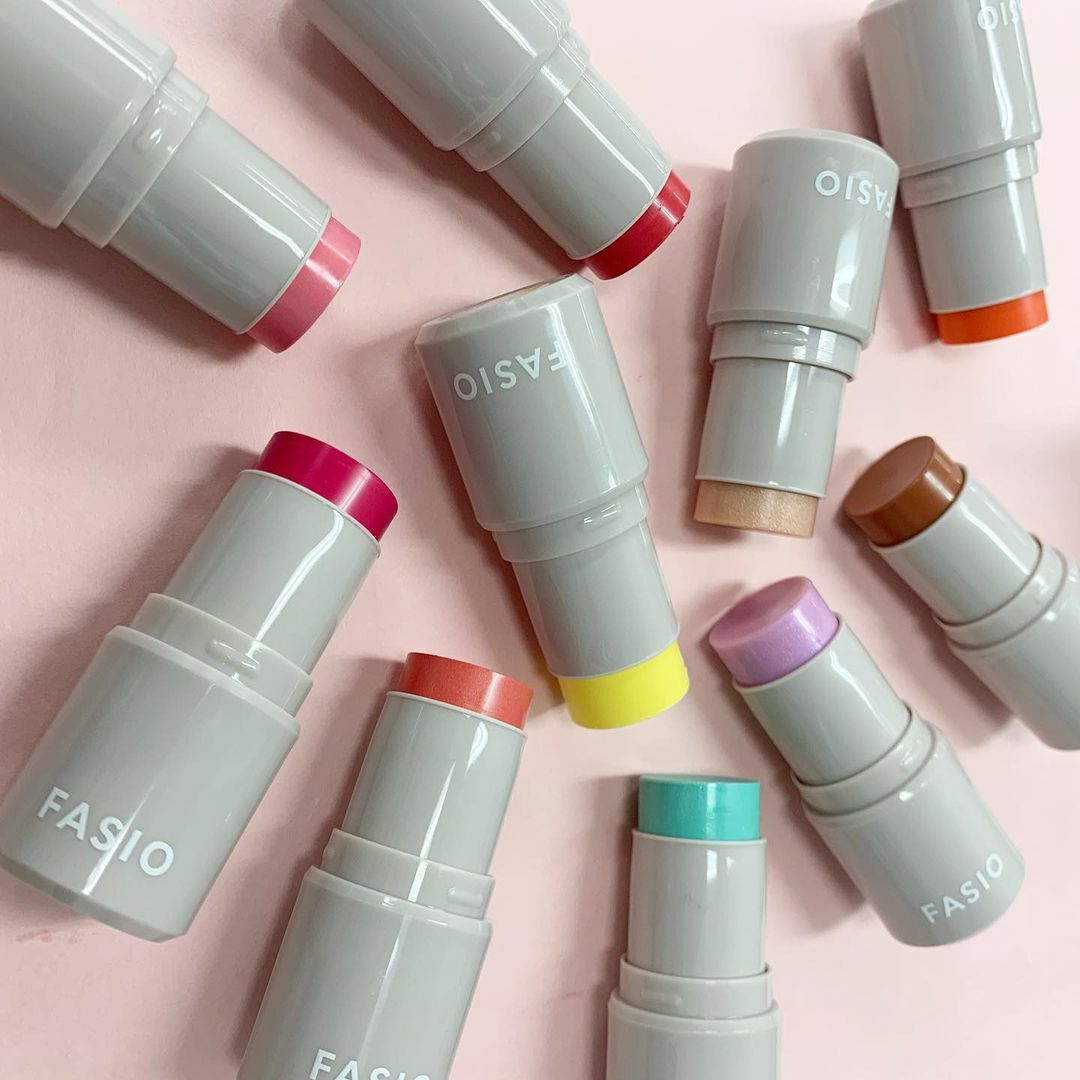 Fasio Multi Face Stick – 4g, Farbe 18 Orange Fizz, Vielseitiger Make-up-Stick