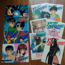 Yu Yu Hakusho Amada Jumbo Card Lot of 10 - 90's Japanese CCG TCG G20158