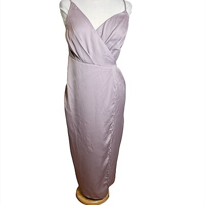 little mistress satin wrap dress Little - The perfect satin wrap SHOP | https://www.little-mistress .com/liena-tie-side-cami-wrap-dress-in-khaki-p23171 Tap to shop #LittleMistress