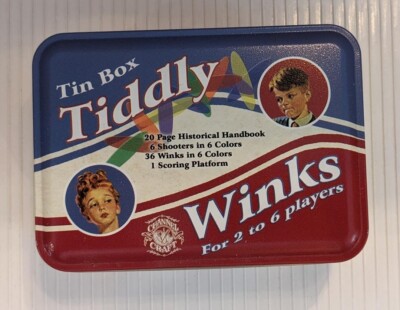 TTW - Tiddly Winks, by Channel Craft - Classic & Nostalgic Game - For Ages 6+