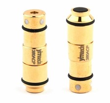 Brass Laser Trainer .380ACP Training Bullet Red Laser Bore Sighter