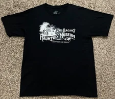 Zac Bagans' The Haunted Museum Downtown Las Vegas Men's Black T-Shirt L