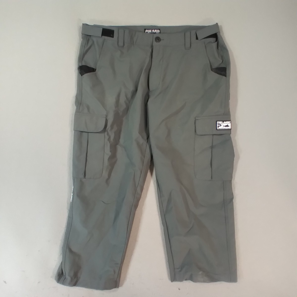 Pelagic Polaris cargo pants men's 40 x 25 gray Flex stretch