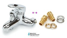 Master Equipment PET GROOMING Single Handle Dual Spout CHROME FAUCET Bath Tub