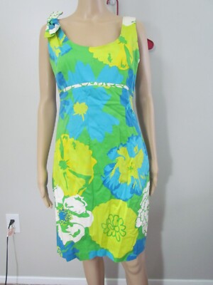 Donna Morgan blue/green floral dress size 8 | eBay Donna Morgan blue/green floral dress size 8 | eBay