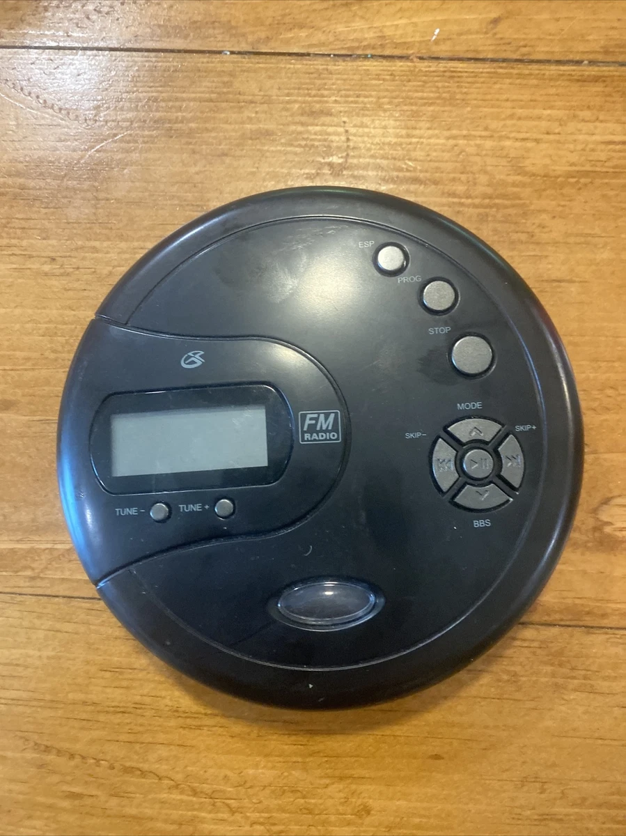 GPX Portable CD Player With FM Radio And 60Second Anti, 44 OFF