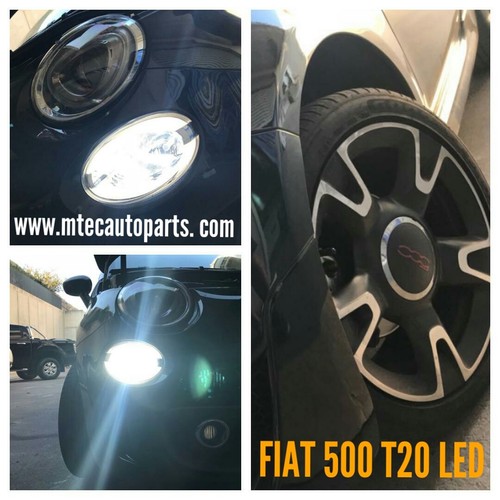 COPPIA LED CANBUS T20 LAMPADE FIAT 500 // L'UNICA SOLUZIONE SENZA ERRORI! CANBUS - Picture 2 of 5