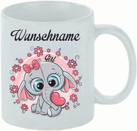 "Kaffeetasse M. Wunschname \" Its A Girl (Wunschname) \""