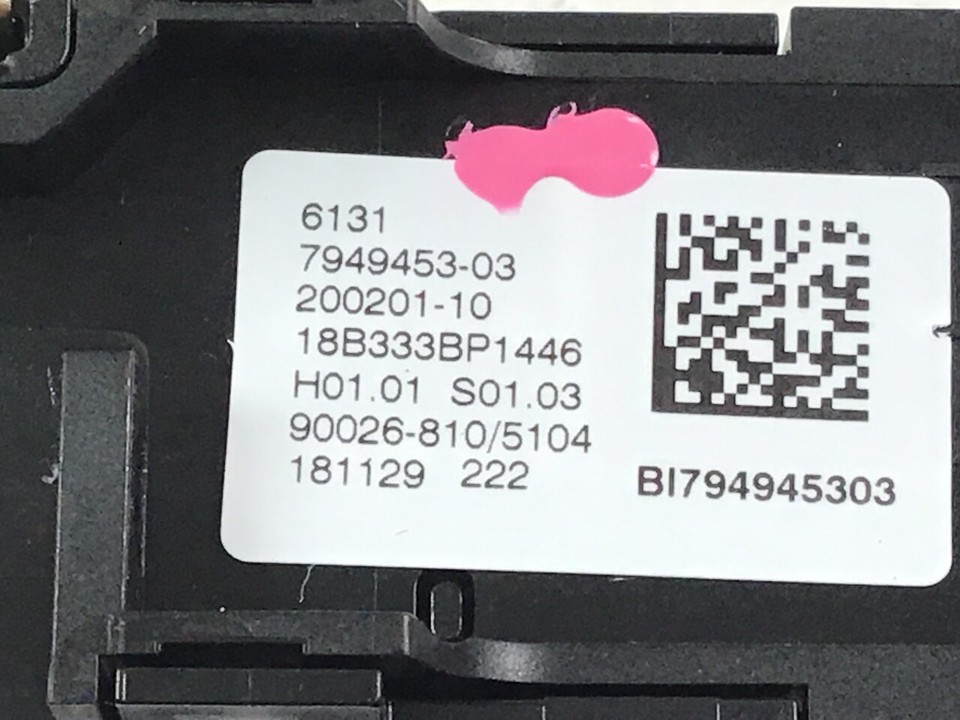 Radio Commutateur de Commande sans Fil BMW 3er (G20) 7949453 330 D