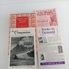 Hornblower And The Atropos CS Forester Unclipped 1954 Companion Book Club Insert