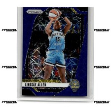 2024 Panini Prizm WNBA - Lindsay Allen #107 Blue Velocity Prizm SP
