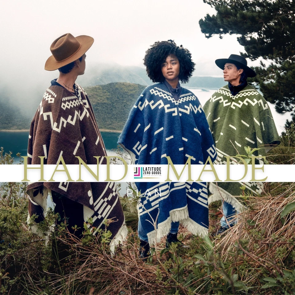 Clint Eastwood Poncho | replica | alpaca wool poncho | handmade wool man poncho - Image 4 of 4