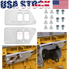 Motor Mounts Adapter Plates Swap Bracket Small Block for LS Engine Conversion