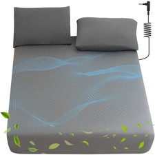 Grounding Sheets Cal King Size 90 Organic Cotton  10 Pure Silver 16" Deep ...