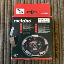 Metabo 2 Row Professional Up Universal Wall Chaser 125 x18 x 22.23mm MPT6