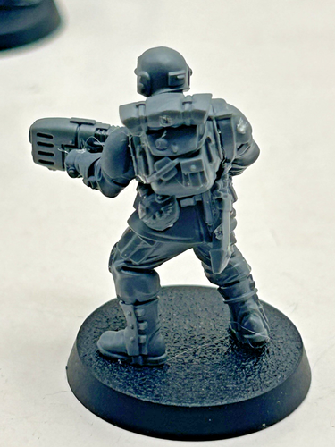Warhammer 40K Cadian Shock Troopers (10) Imperial Guard Astra Militarum Army Lot - Picture 6 of 23