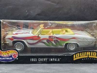 Hot Wheels 1965 '65 Chevy Impala Custom Lowrider Magazine 1:18 Scale Diecast Car