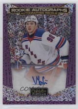 2024-25 O-Pee-Chee Platinum Rookie Violet Pixels 37/65 Victor Mancini Auto 1os2