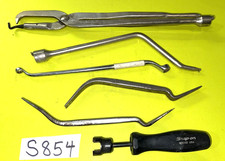 Snap-on Tools 6 Pc. Brake Spring Pliers Tooladjusters Bleeder Retainer Tools