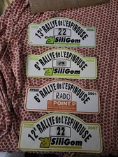 Lots De 40 Plaques De Rallye  Uniquement Mes Double De Ma Collection 80 €