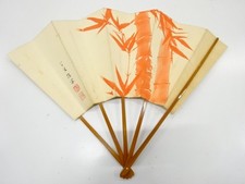 42331# JAPANESE KIMONO / DECORATIVE FOLDING FAN