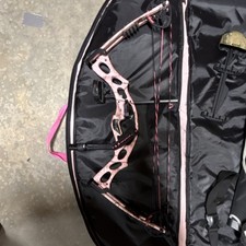 Hoyt Ruckus Compound Bow Pink Camo TruGlo Sight Shrewd Stabilizer Youth Women RH
