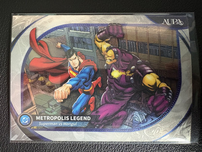 2025 Kakawow Aura DC #ADC-MLB-09 Superman vs Mongul Metropolis Legends Base