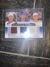 2013-14 SP Game Used Edition Jerseys Mario Lemieux Mats Sundin Joe Sakic HOF