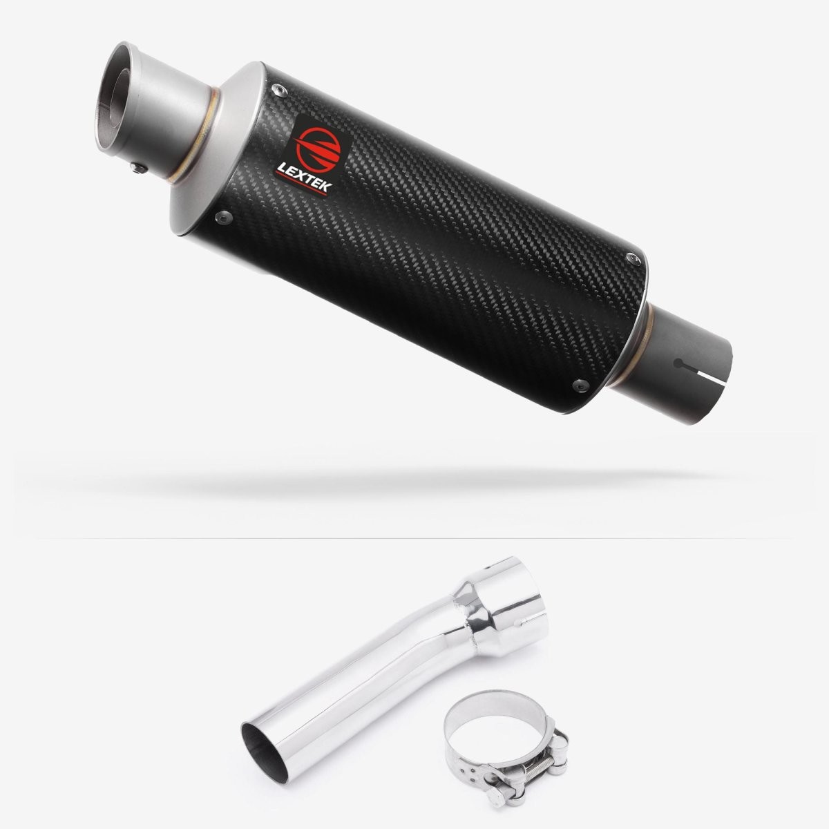 Lextek Slip-on Stainless Steel 240mm Exhaust for BMW R 1200 GS 13-18
