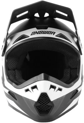 Answer Racing AR1 Sweep Helmet - Black/White - Adult Size Medium ans442898 - Image 2 of 4