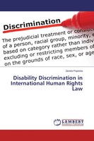 Zaneta Poposka | Disability Discrimination In International Human Rights Law