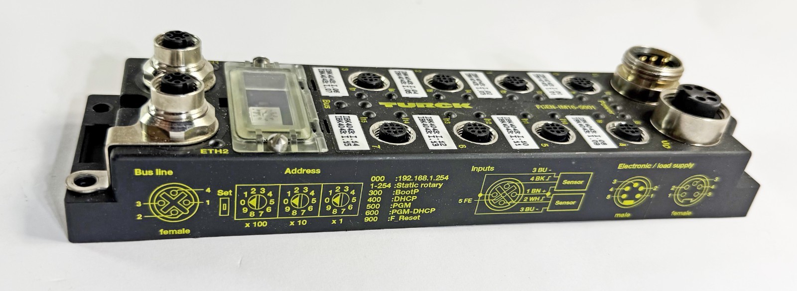 TURCK FGEN-IM16-5001 PLC Module Power Supply 18-30 VDC