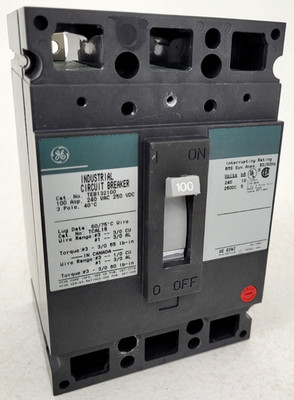 TEB132100 GE 100 Amp Circuit Breaker - Next Day Option