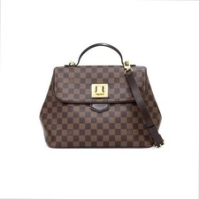 Louis Vuitton Bergamo MM Tote Bag mit Damier Ében N41168 152894036