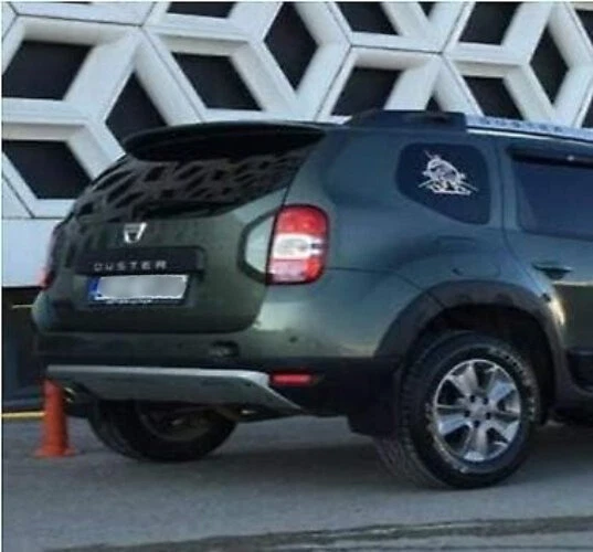 ABS Front Bumper Lip Diffuser & Rear Bumper Diffuser For Dacia DUSTER 2010-2017 Foto 2 de 4