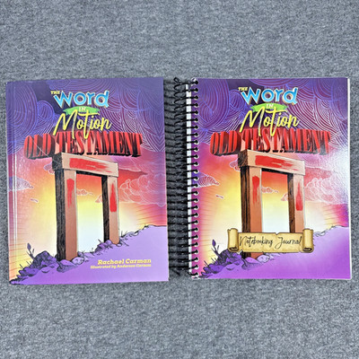 Apologia Word in Motion Old Testament Student Text & Notebooking Journal Set